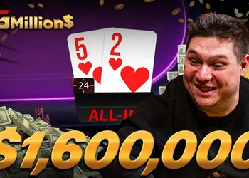 Как играют в современных МТТ: Super High Roller GG Millions
