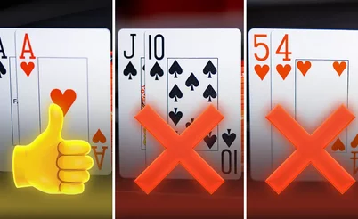 93% ожидания приносят 6 лучших стартеров. Зачем вообще разыгрывать остальные руки?