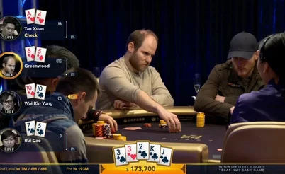 На столе миллиарды, а у меня 6-хай! Сэм Гринвуд разбирает свой самый дорогой блеф